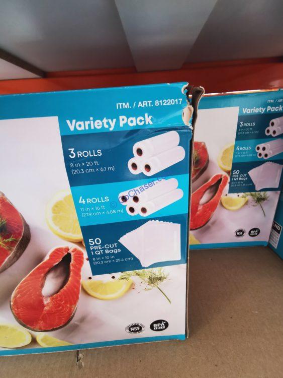 Kirkland Signature Vacuum Sealing Bags, Assortment Pack CostcoChaser