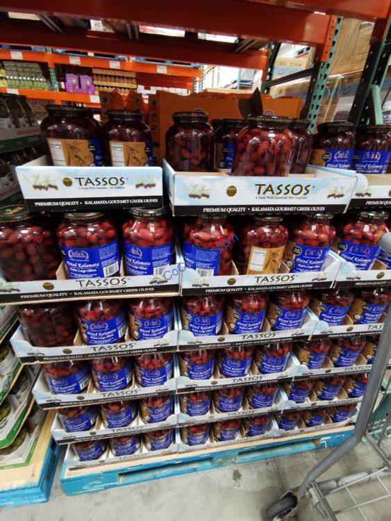 Tassos Pitted Kalamata Olive 52.9 Ounce Jar CostcoChaser