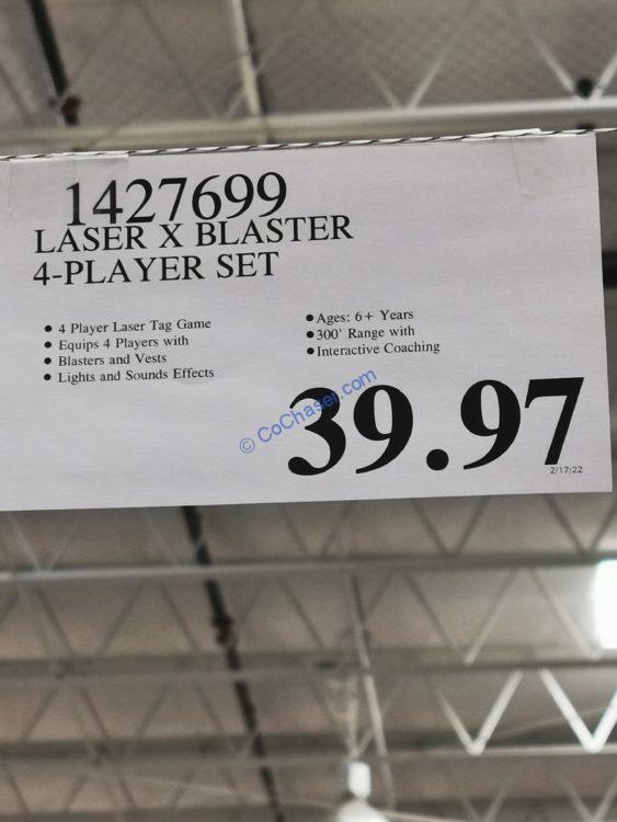 Costco1427699LaserX Blaster4PlayerSettag CostcoChaser