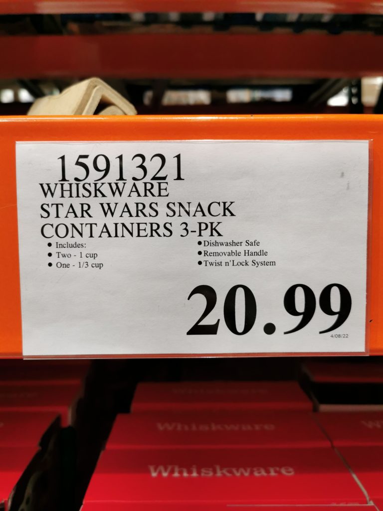 Costco1591321WhiskareStarWarsSnackContainerstag CostcoChaser