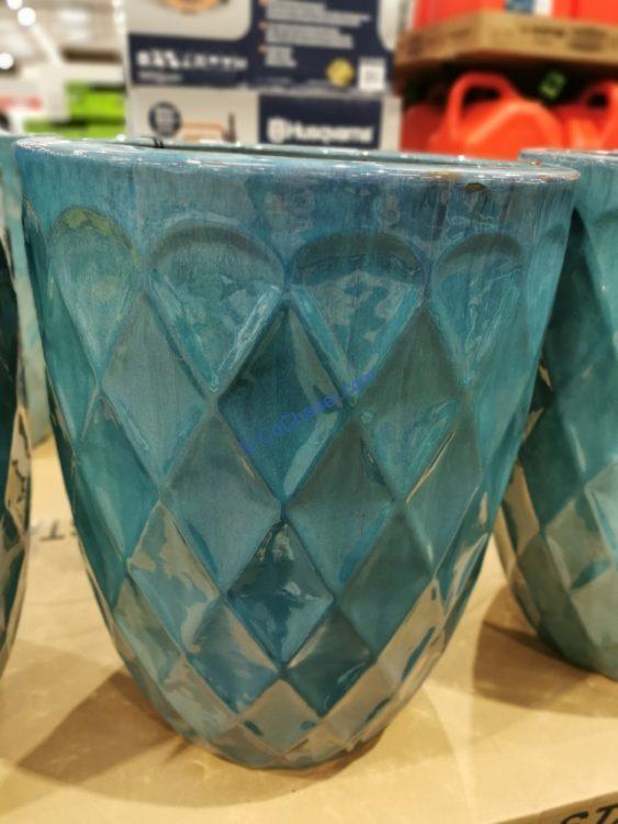 Diamond Ceramic Planter