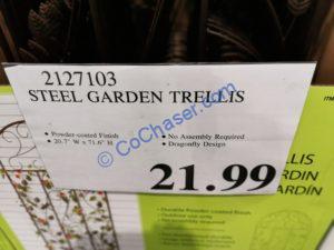 Costco-2127103-Steel-Garden-Trellis-tag