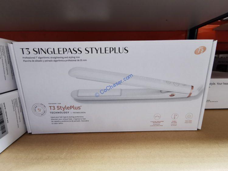 T3 SinglePass StylePlus 1” Flat Iron White, Model 77590