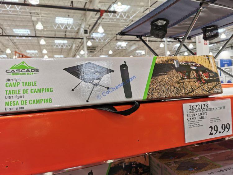 Costco2622128CascadeMountainTechUltralightCampTable1 CostcoChaser