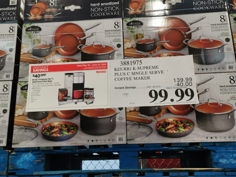 Costco3881975KeurigKSupremePlusCSingleServeCoffeeMakertag