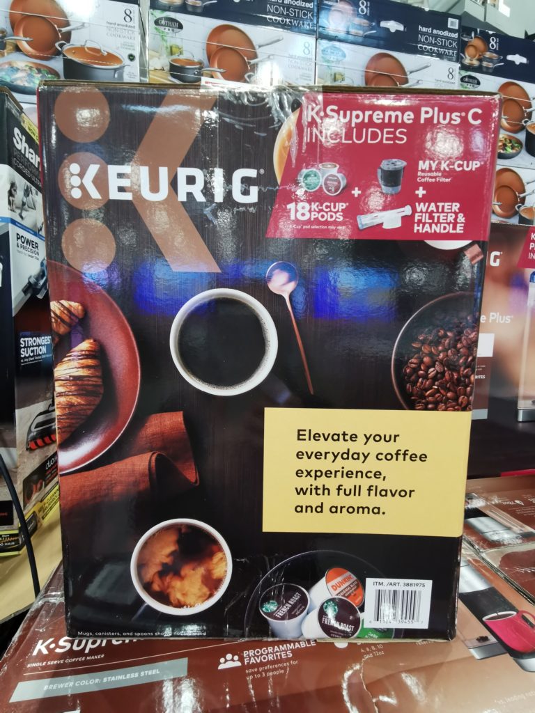 Costco3881975KeurigKSupremePlusCSingleServeCoffeeMaker4