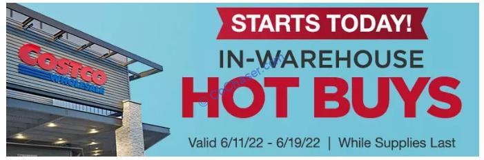 Costco In-Warehouse Hot Buys Sale! June 2022