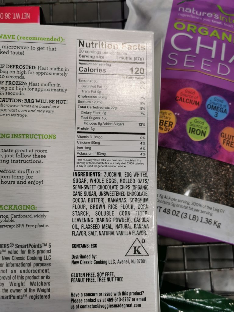 Costco1120403GardenLitesBananaChocMuffinchart CostcoChaser
