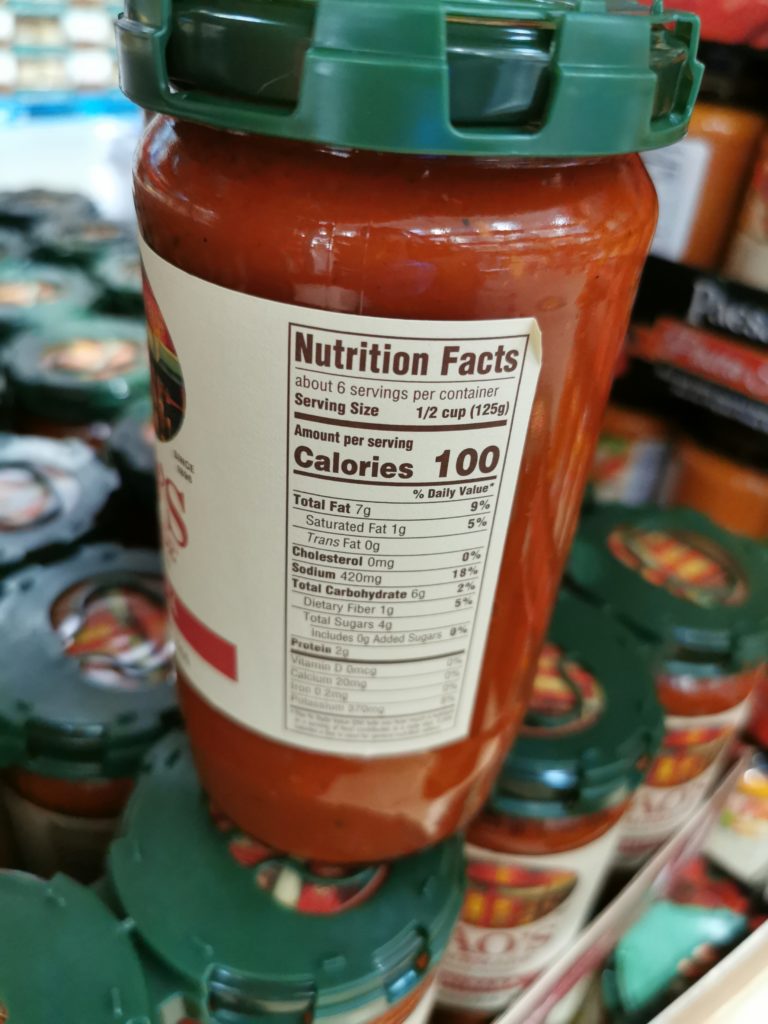 Costco1234826RAOsHomemadeMarinarachart CostcoChaser