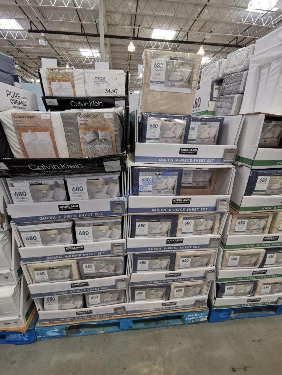 Kirkland Signature 6Piece Sheet Set, King or Queen CostcoChaser
