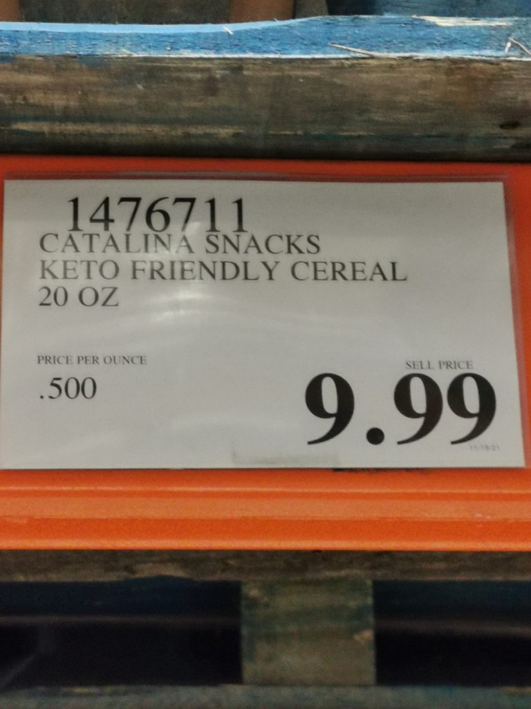 Costco1476711CatalinaCrenchKETOFriendlyCerealtag CostcoChaser