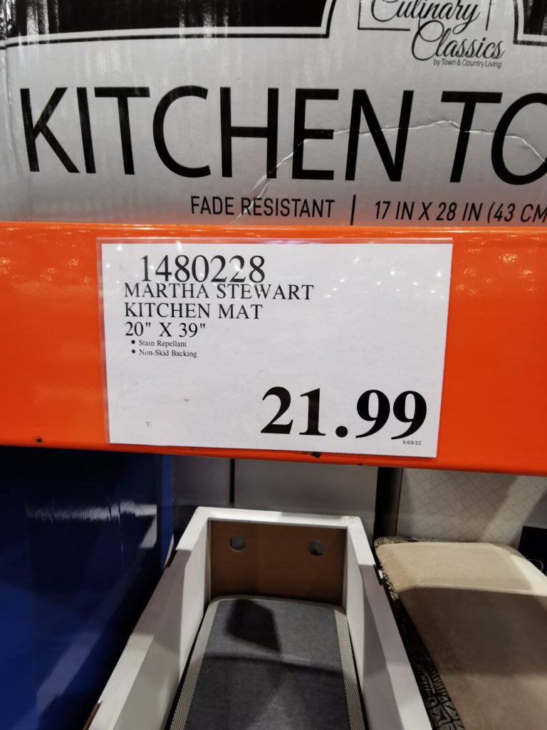 Costco1480228MarthaStewartKitchenMattag CostcoChaser