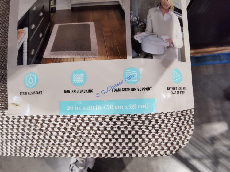 Martha Stewart Kitchen Mat 20” x 39” CostcoChaser