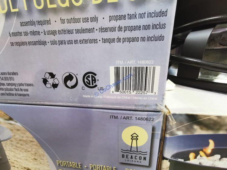 Costco1480622BeaconLeisurePortableGasFireBowlbar CostcoChaser