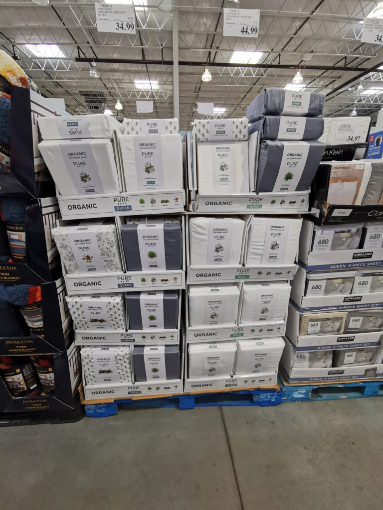 Pure Earth Organic 6PC Sheet Set King or Queen CostcoChaser