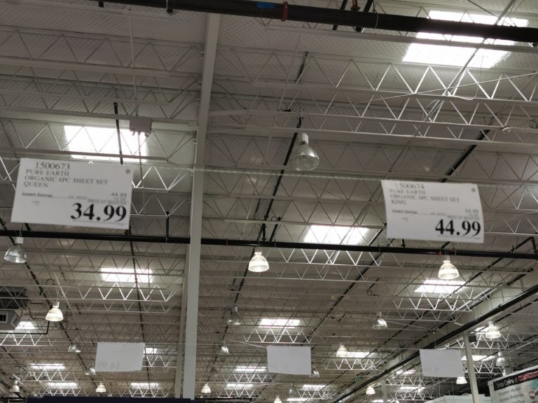 Pure Earth Organic 6PC Sheet Set King or Queen CostcoChaser