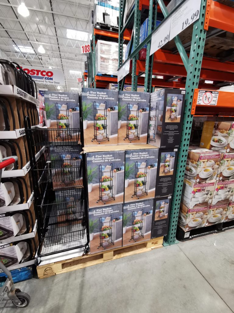 Costco15680004tierRollingBasketall CostcoChaser