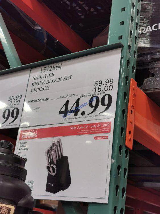 Sabatier Edgekeeper Stainless German Steel Cutlery Set 10Piece