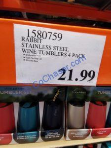Costco-1580759-Rabbit-Double-Wall-Stainless-Steel-Wine-Tumbler-Set-tag