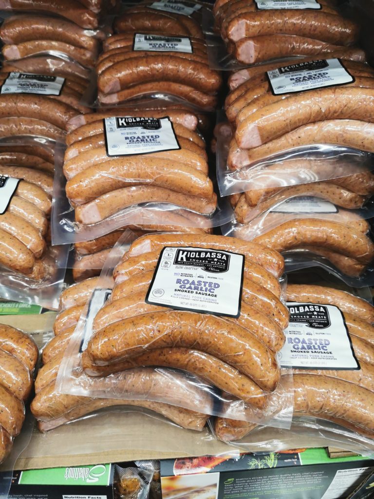 Costco1647685KiolbassaRoastedGarlicSausageall CostcoChaser