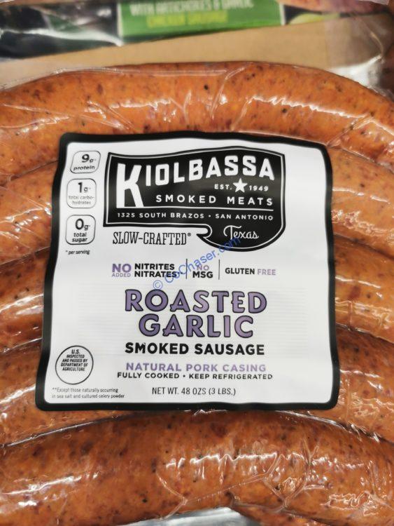 Costco1647685KiolbassaRoastedGarlicSausage1 CostcoChaser