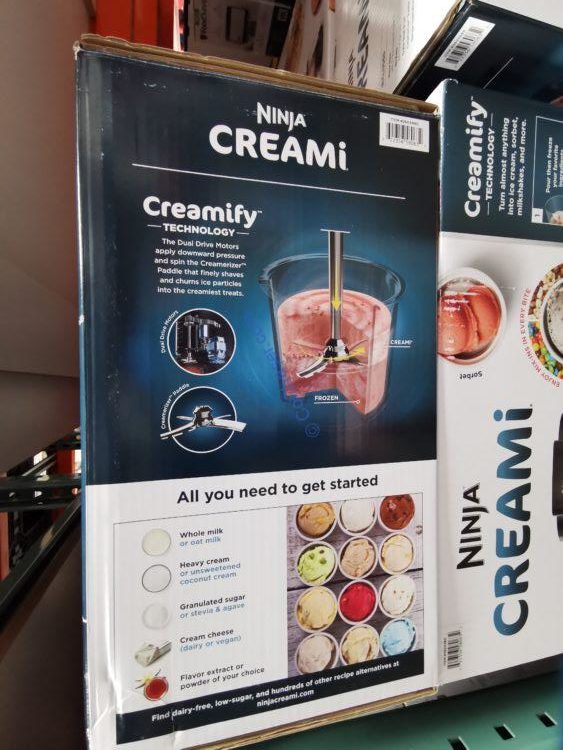 Ninja CREAMi Ice Cream Maker, Model CN301CO CostcoChaser