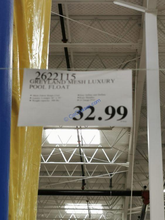 Costco2622115AquaPoolLoungeFloat tag CostcoChaser