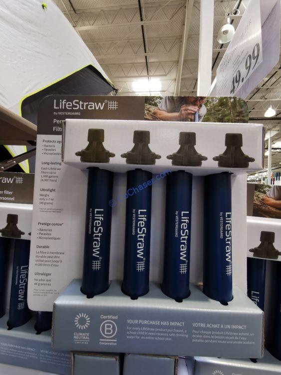 Lifestraw Personal Water Purifying Filter 4-pack