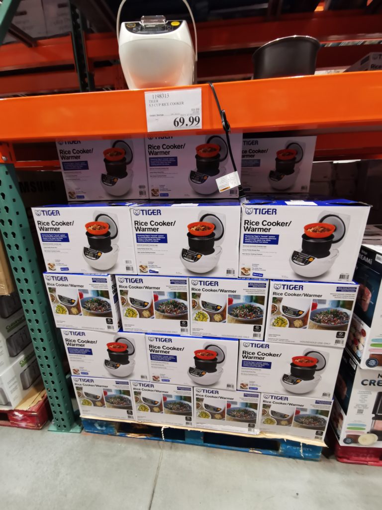 Tiger 5.5 Cup Rice Cooker & Warmer, Model BV10U CostcoChaser