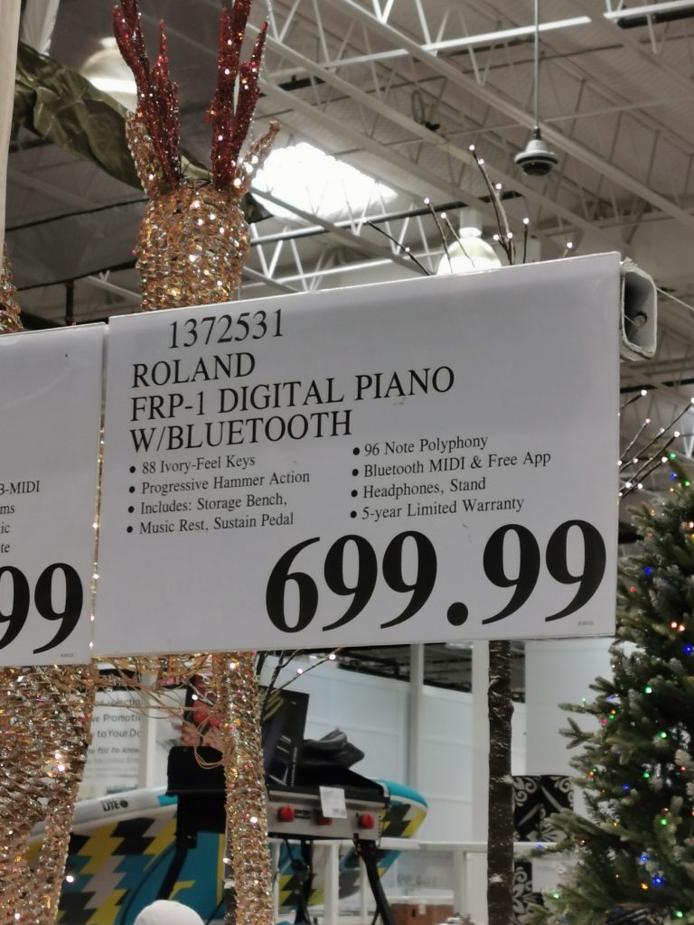 Roland FRP1 Digital Piano with Bluetooth CostcoChaser