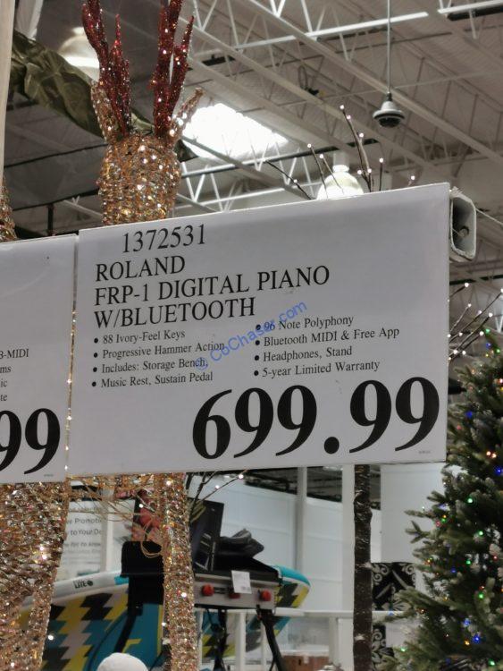 Roland FRP1 Digital Piano with Bluetooth CostcoChaser