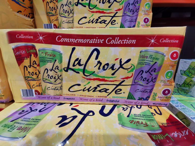 LaCroix Curate Commemorative Collection Sparkling Water, Variety Pack, 12 fl oz, 24-count