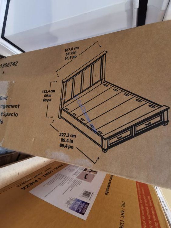 Universal Broadmoore Kitteridge Bed, King or Queen CostcoChaser