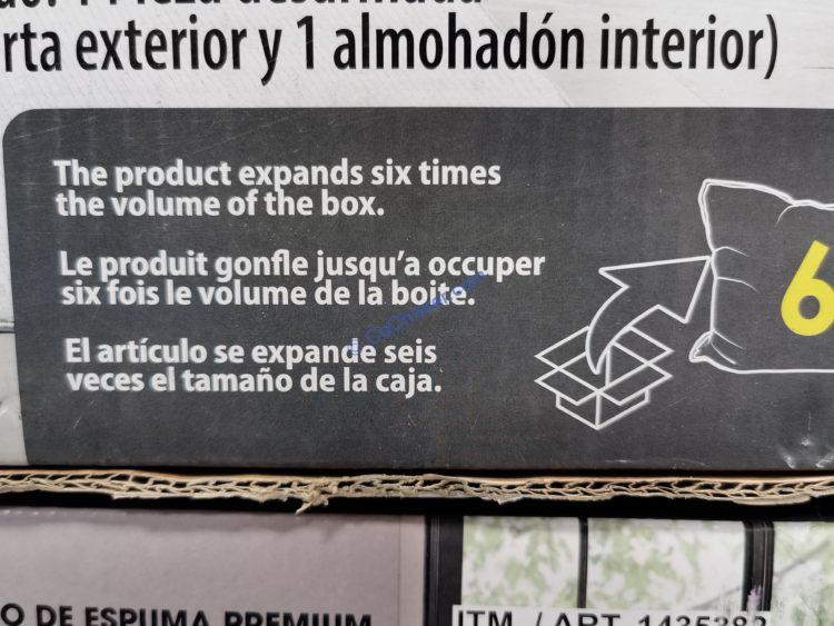 Lounge & Co Crash Foam Pillow CostcoChaser