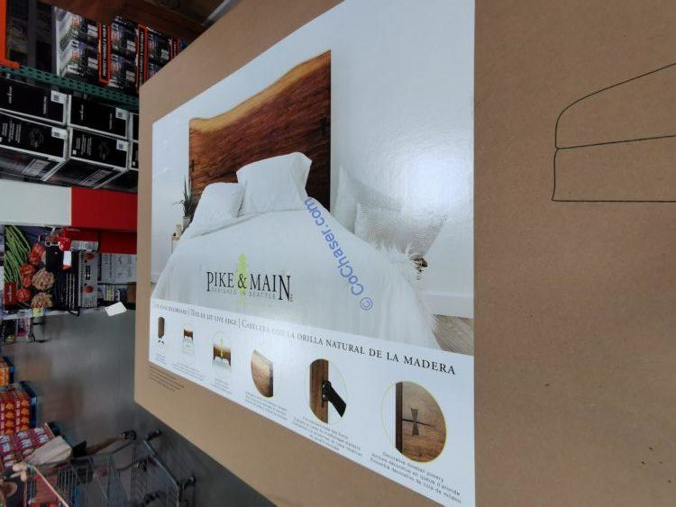 Pike & Main Live Edge Headboard, ModelP02442 CostcoChaser