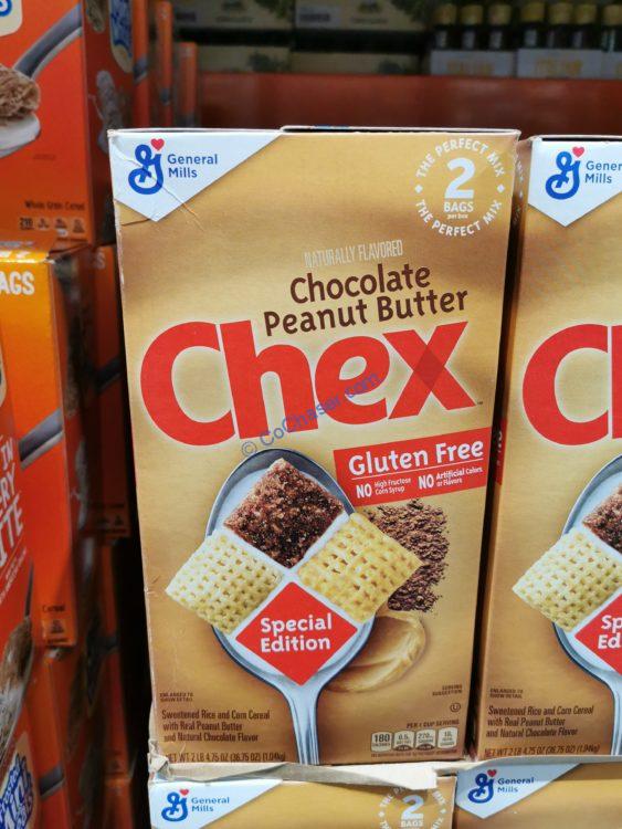 General Mills Chocolate Peanut Butter Chex 36.75 Ounce Box