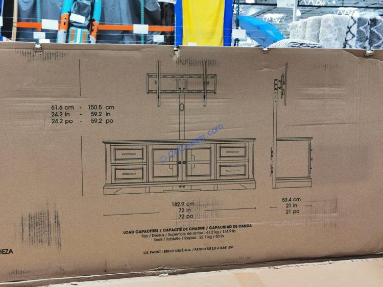 Costco1570063BaysideFurnishingsAshlynTVConsolesize CostcoChaser