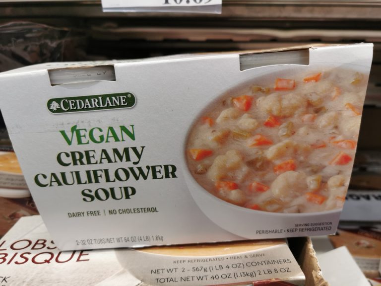 Cedarlane Cauliflower Cream Soup 2/32 Ounce Containers CostcoChaser