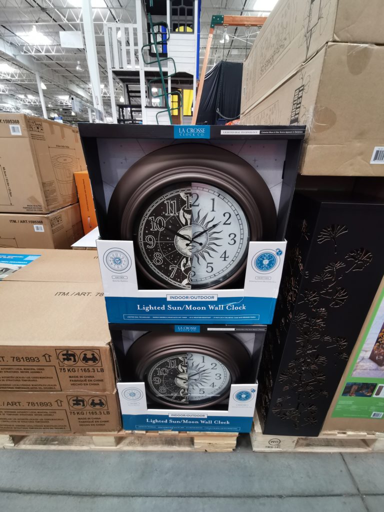 Costco1617752LaCrosse21QuartzLightedDialIndoorOutdoorBronze