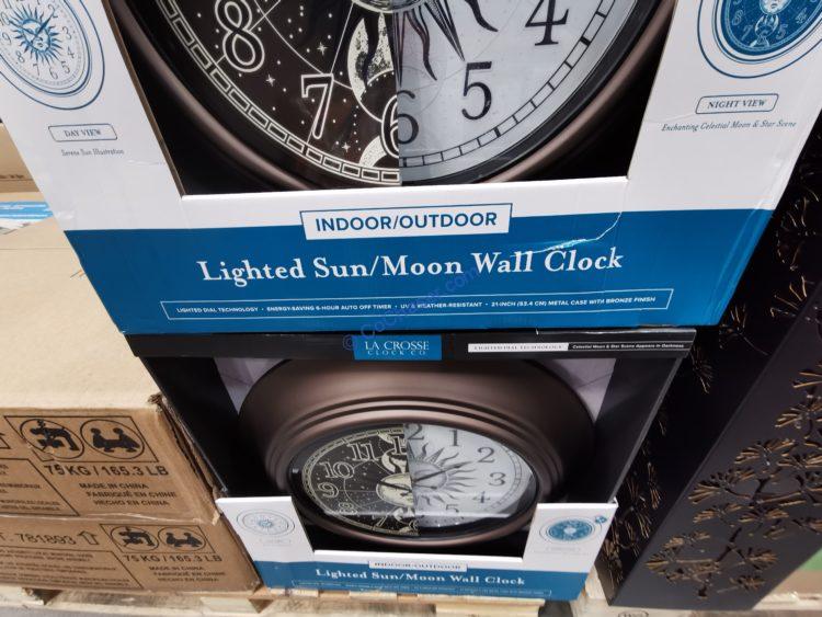 Costco1617752LaCrosse21QuartzLightedDialIndoorOutdoorBronze