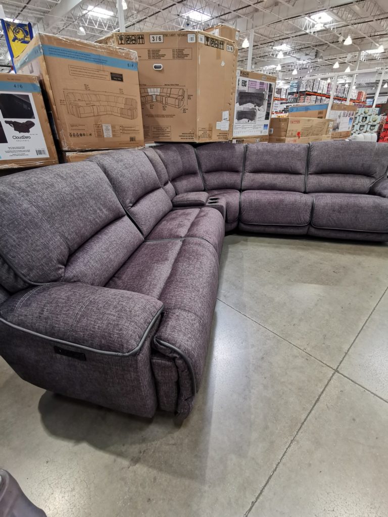 Costco1635463ReddingFabricPowerRecliningSectionalwithPower