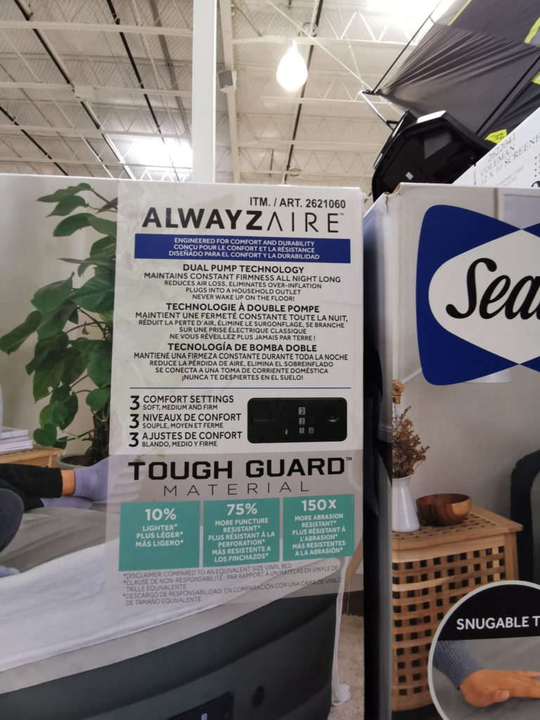 Costco2621060SealyAlwayzAireToughGuardQueenAirBed2 CostcoChaser