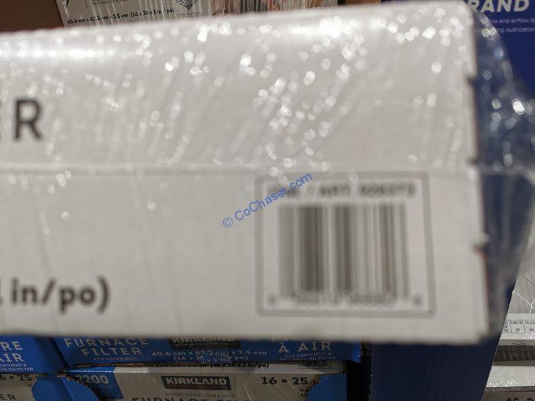 Costco928373KirklandSignatureFurnaceFilterbar CostcoChaser