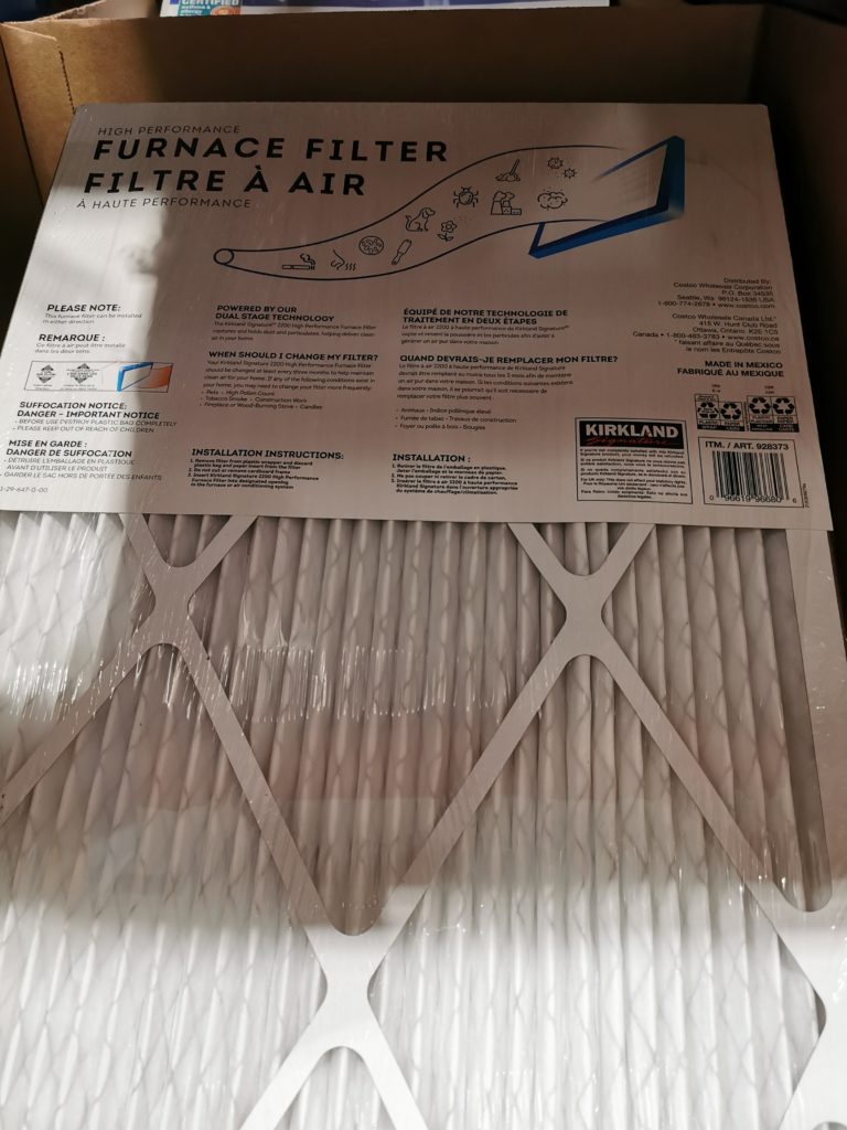 Costco928373KirklandSignatureFurnaceFilter3 CostcoChaser