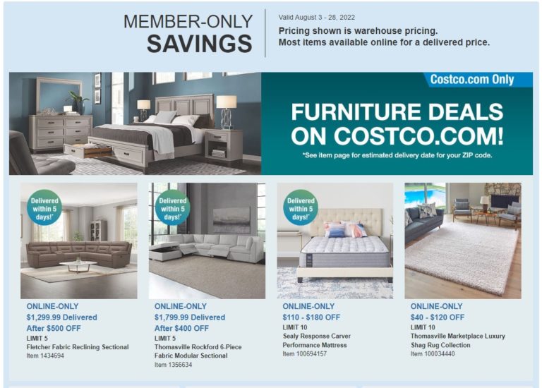 Costco Coupon Book August 3 28, 2022 CostcoChaser