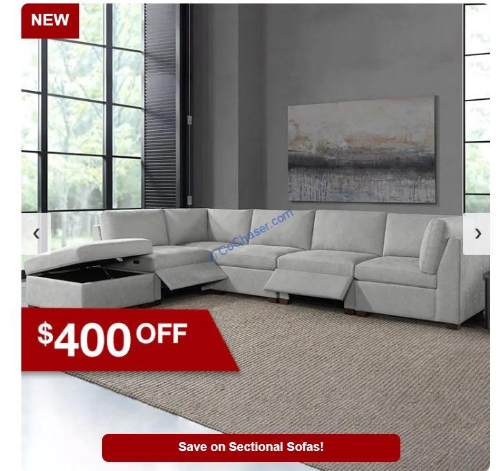 Save on Sectional Sofas August 2022