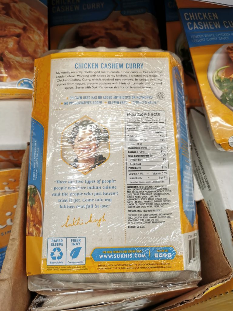 Costco1101232SukhisCashewChickenCurry2 CostcoChaser