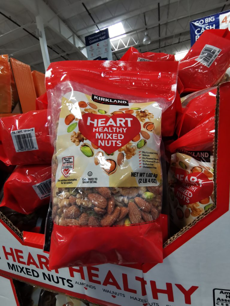 Kirkland Signature Heart Healthy Nut Mix 36 Ounce Bag CostcoChaser