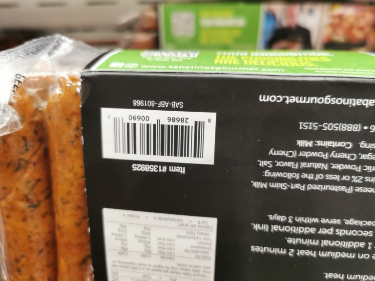 Costco1358925SabatinosChickenGarlicSausagebar CostcoChaser