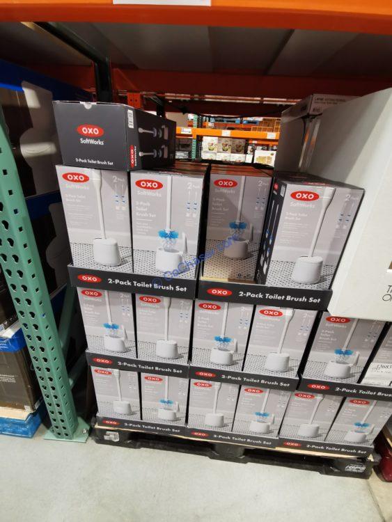 OXO Toilet Brush and Canister Set, 2pack CostcoChaser